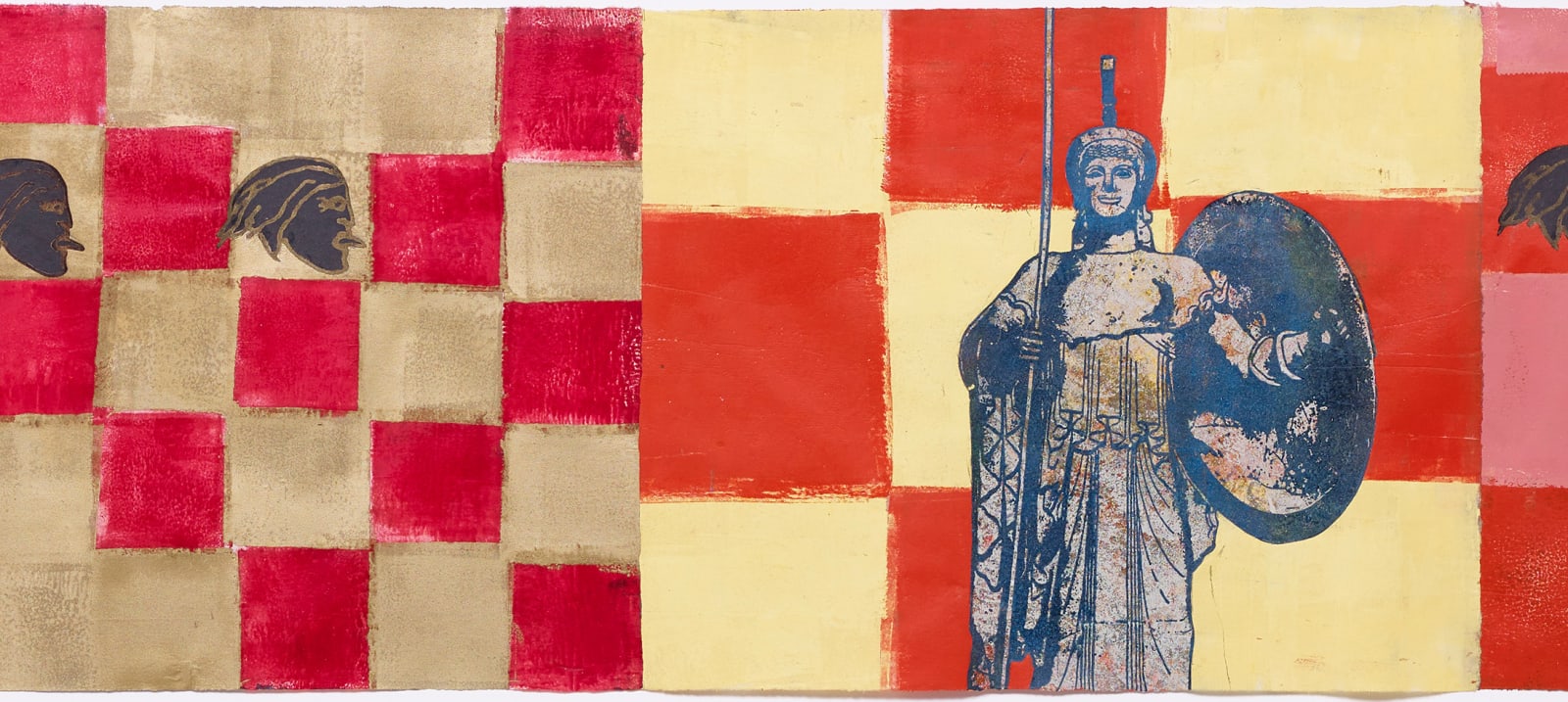 NANCY SPERO, Athena and Chorus, 1995