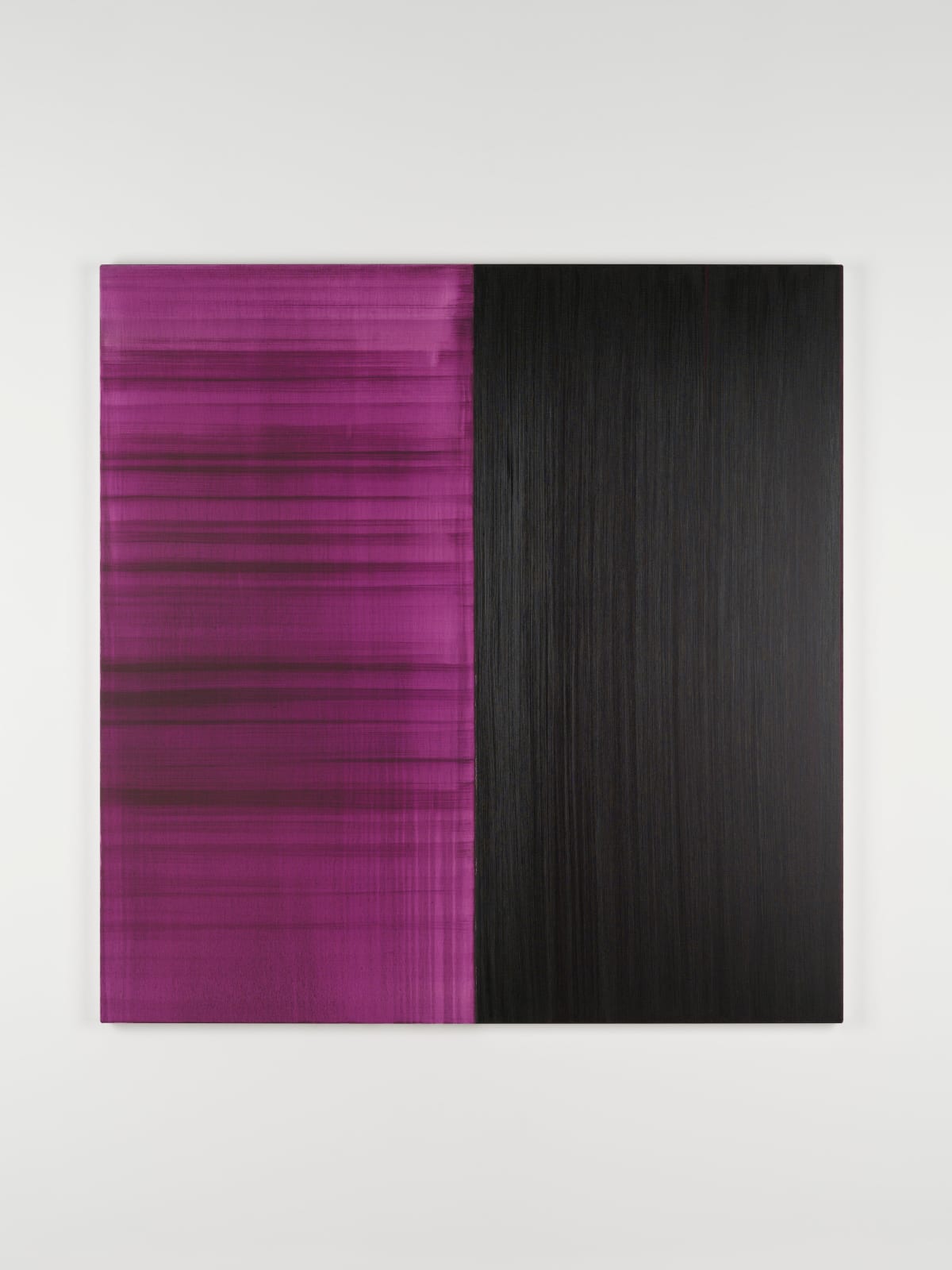 CALLUM INNES, Untitled Lamp Black / Magenta, 2023