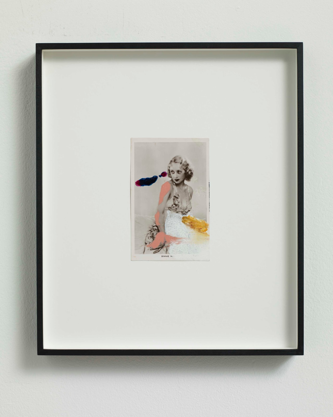 TACITA DEAN, Found Postcard Monoprints (Actors), 2018
