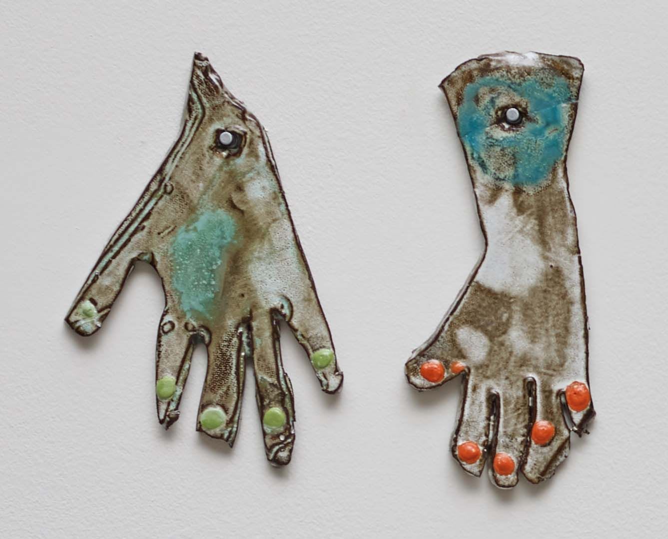 POLLY APFELBAUM, My Hands, 10, 2017