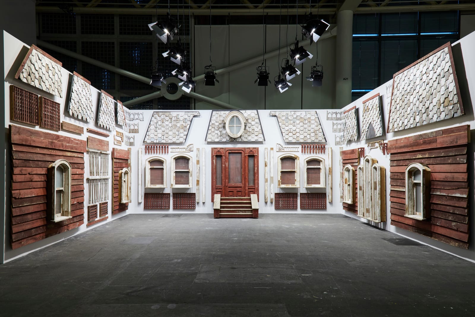 CORNELIA PARKER, PsychoBarn (Cut Up), 2023