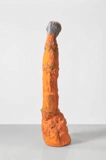 DANIEL SILVER, Heart, Orange, 2020