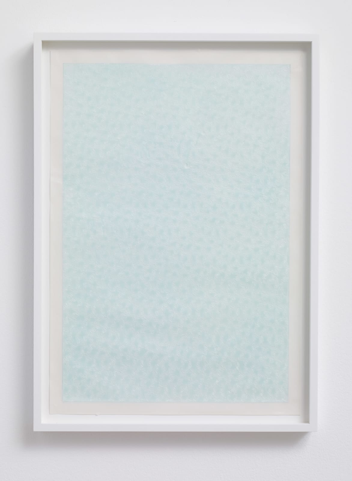 ANNA BARRIBALL, Window (aqua), 2019
