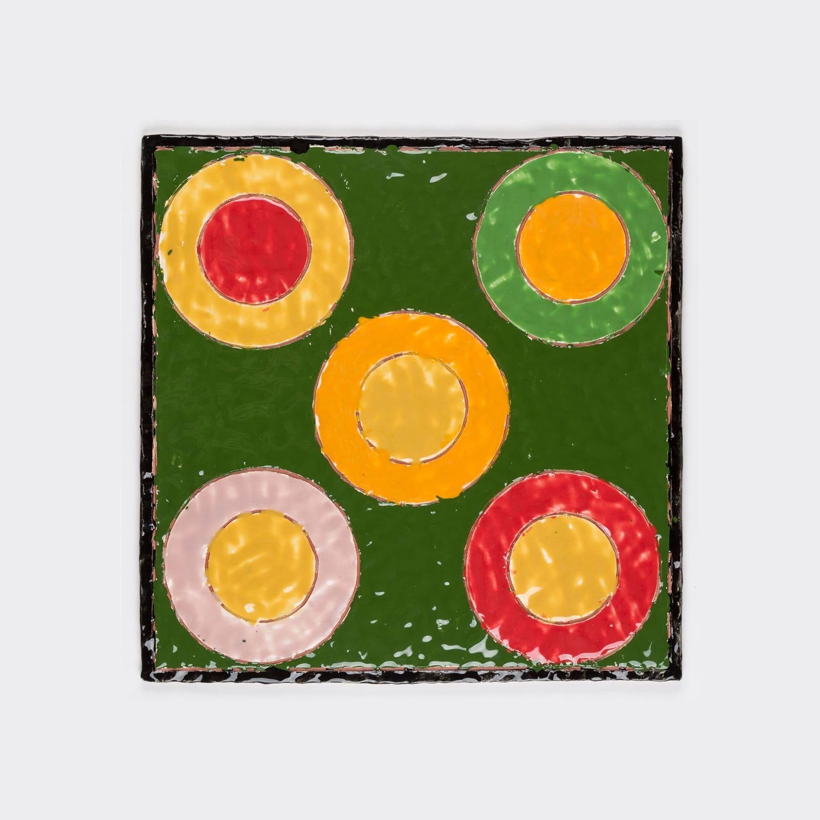 POLLY APFELBAUM, Abstract 5 Dimes, 2022