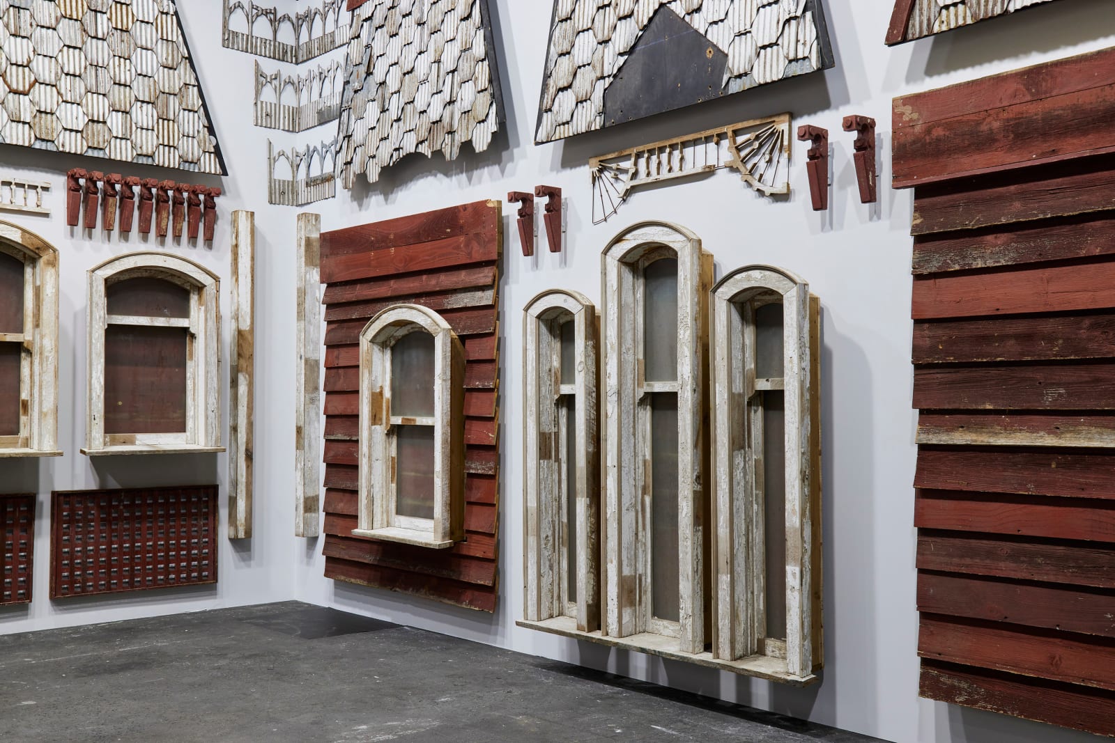 CORNELIA PARKER, PsychoBarn (Cut Up), 2023