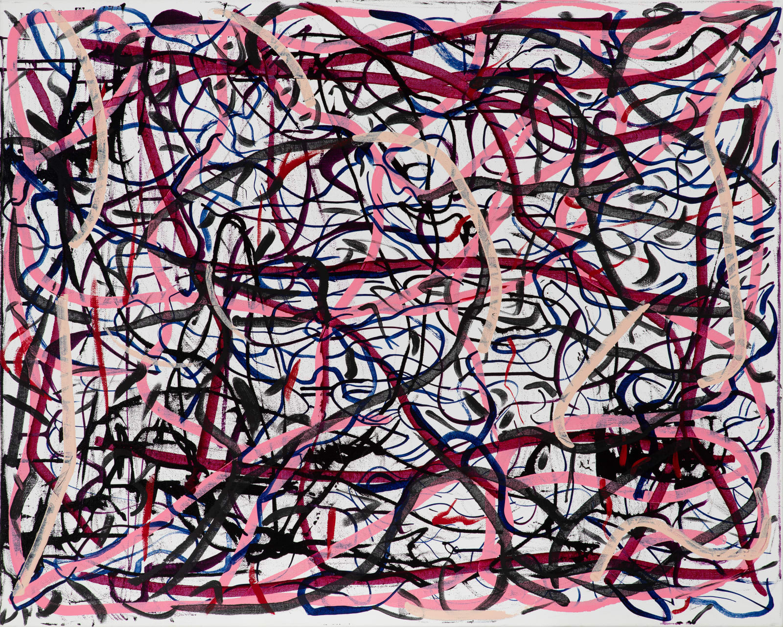 V. Maldonado, Night Marchers / Figure in Fog 2, 2020