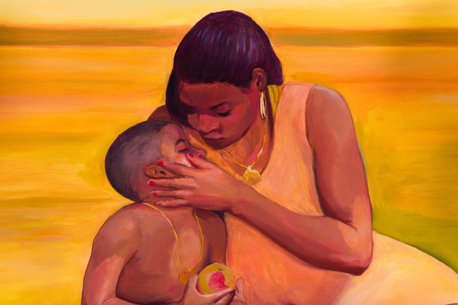 Orlando Almanza, Amanecer en el Río Yáquimo / Sunrise on the Yáquimo River, 2024