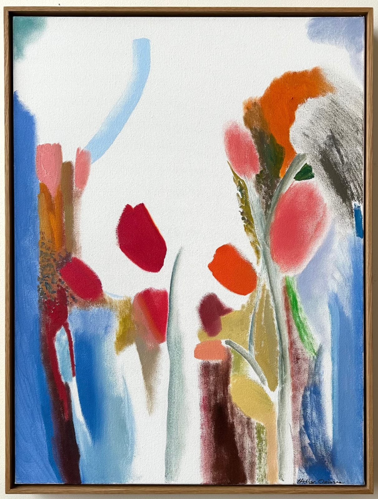 Holly Osborne, Woman in the Flowers , 2025