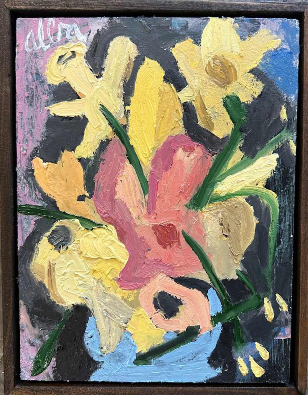 Andrew Alba, Blue Vase , 2025