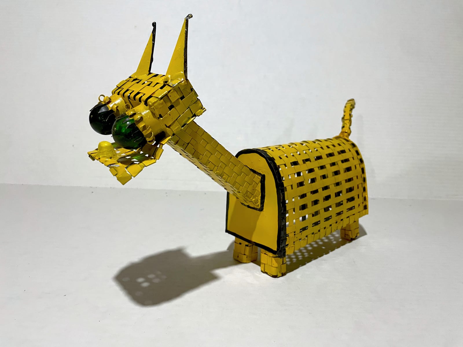 Robert Gilkerson, Yellow Woven Cat, 1982