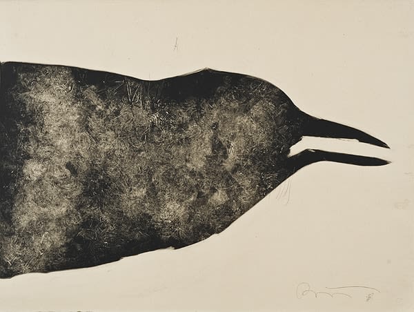 Rick Bartow, Blind Raven Conversation A, 2008