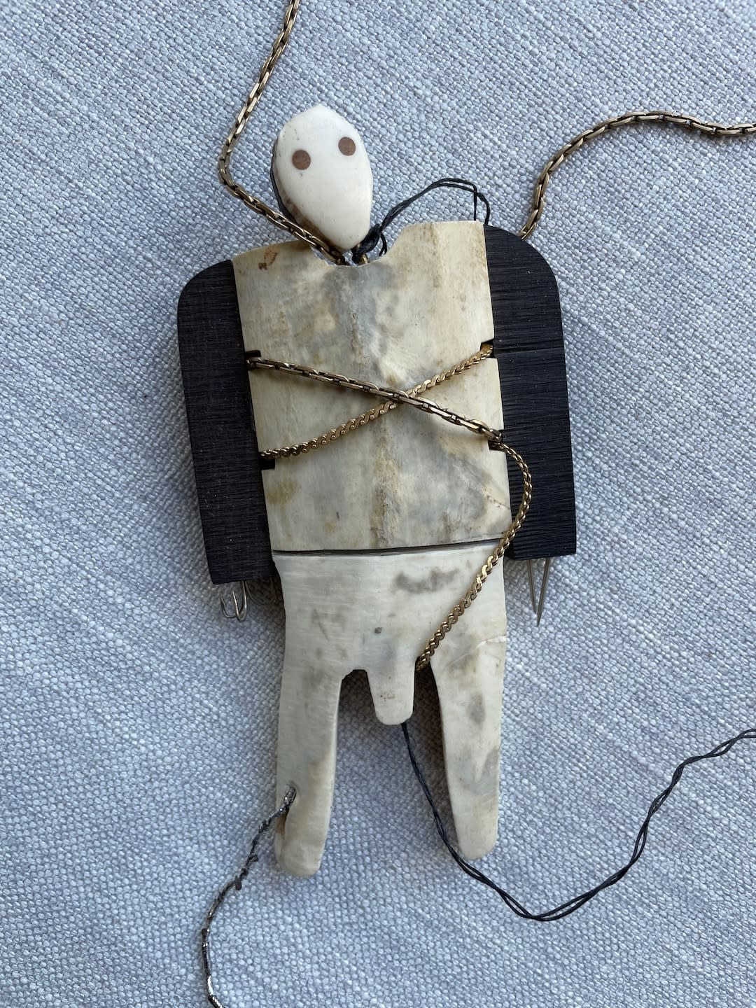 Stuart Buehler, Bone Figure , 1986