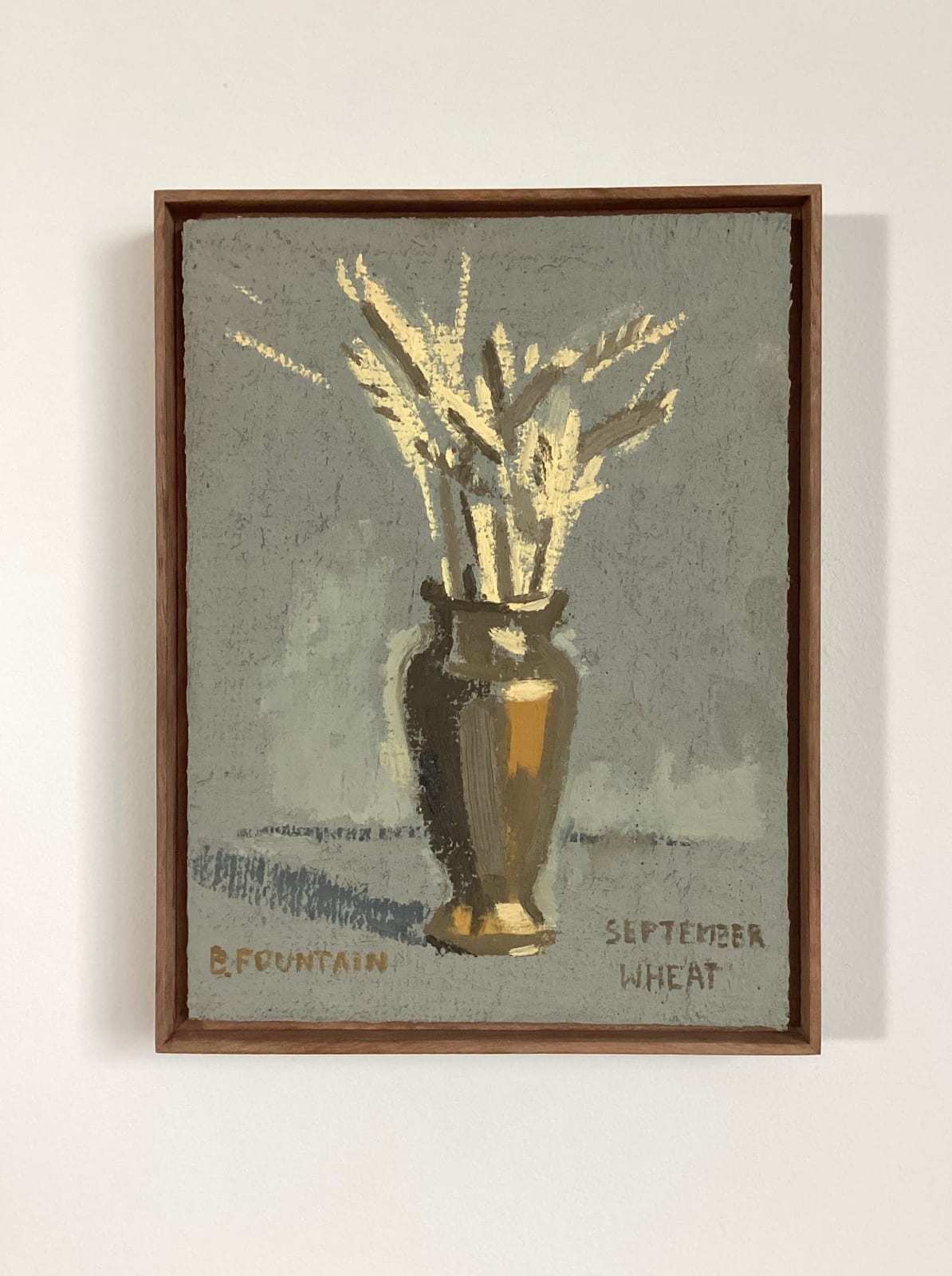 Benny Fountain, Wheat, September 2, 2025