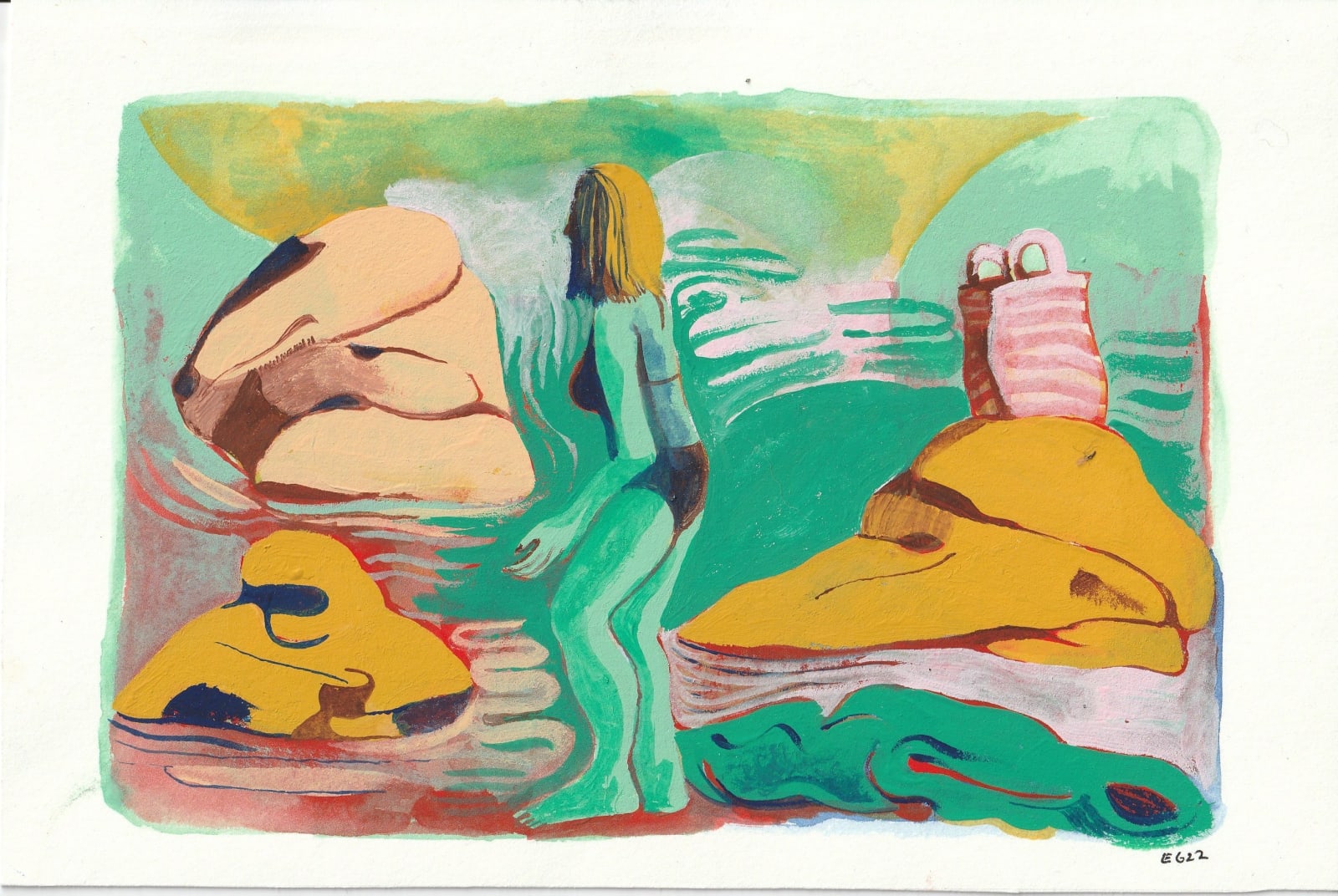 Emma Gerig, Beach Girl, 2022