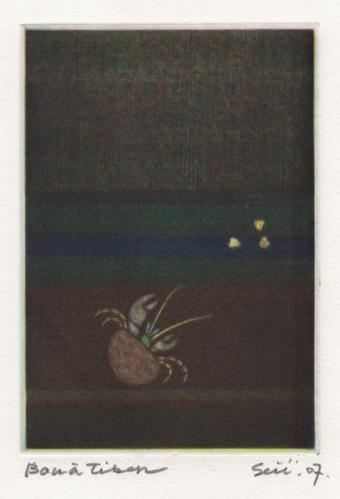 Seiichi Hiroshima, Yadokari (crab), 2007