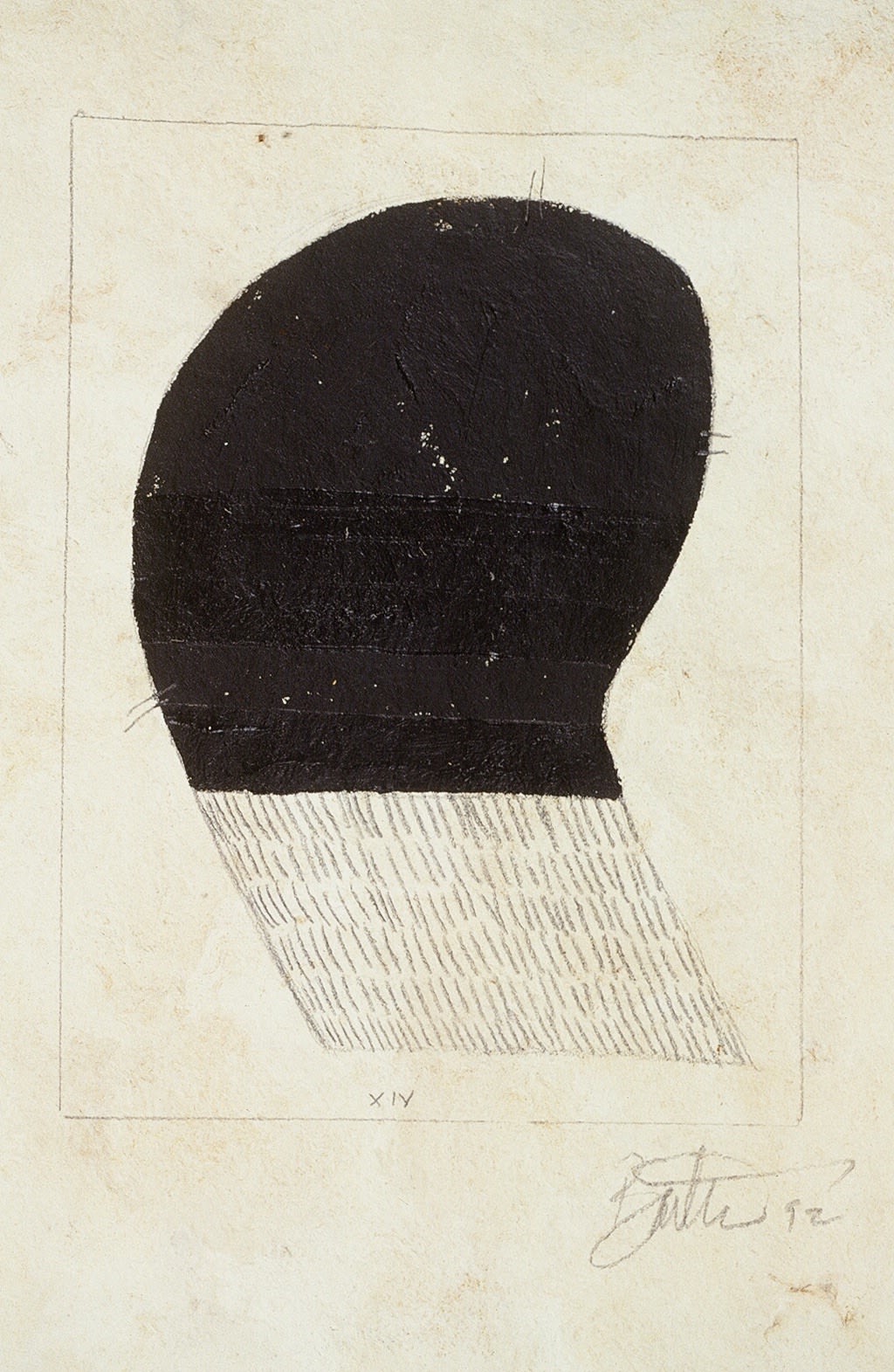 Rick Bartow, Rain Cloud, XIV, 1992