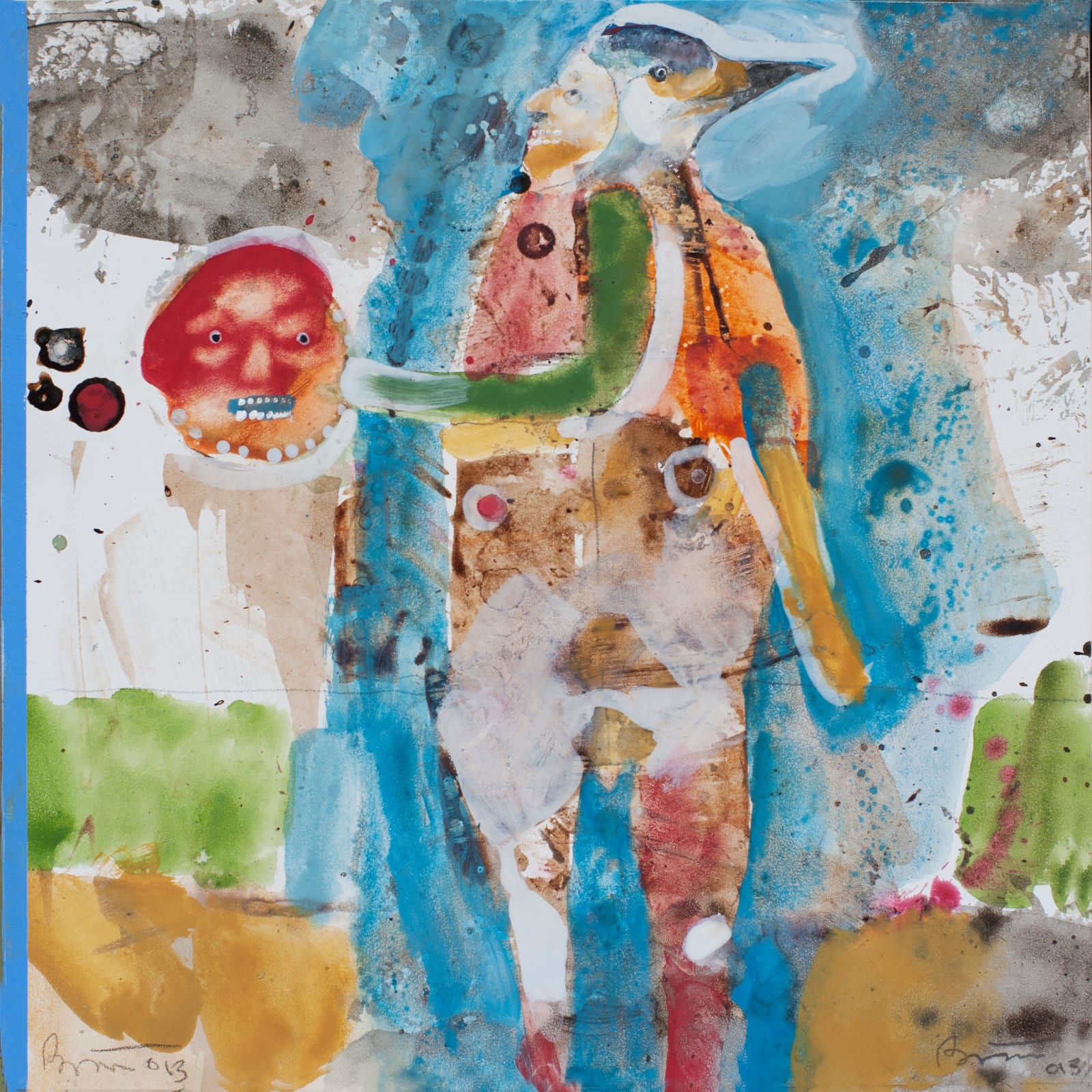 Rick Bartow, Ceremony That Never Was II, 2013