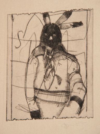 Rick Bartow, After Fritz, 2015