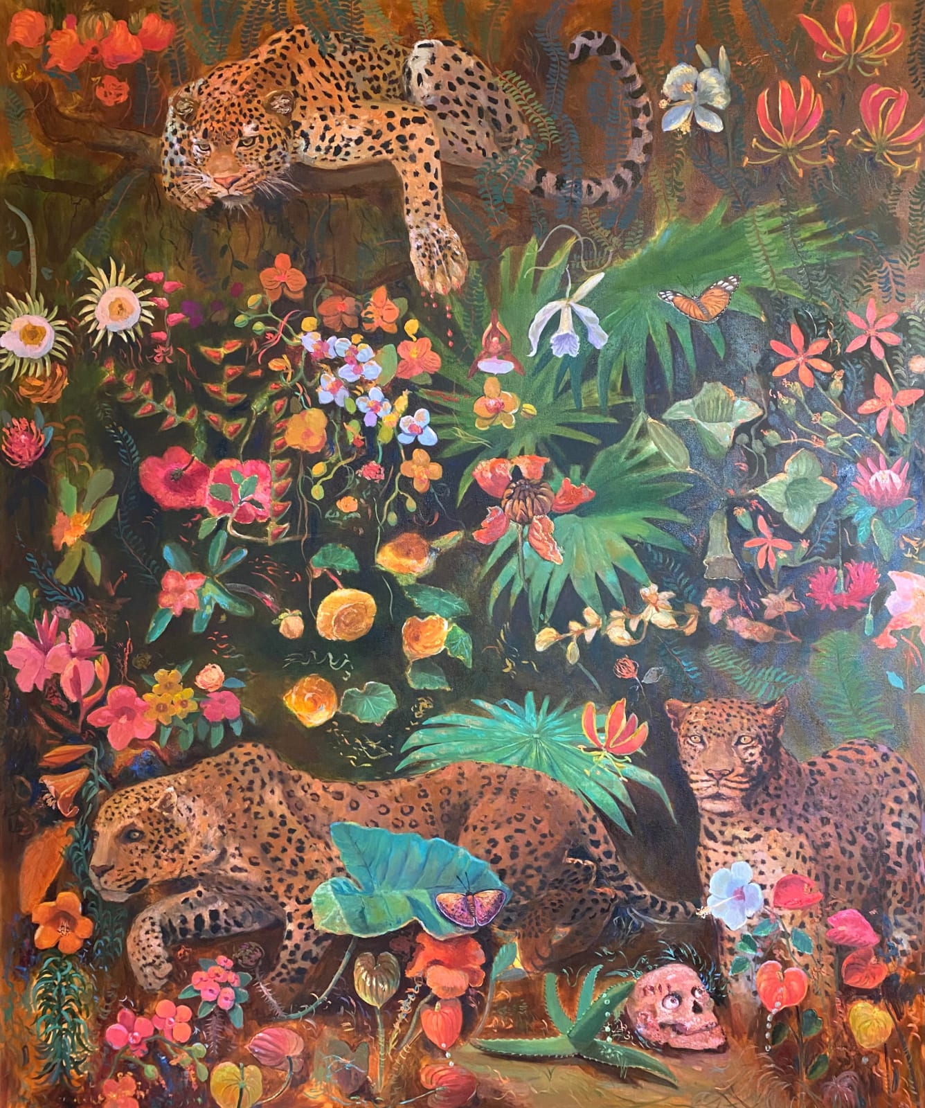 Orlando Almanza, King of the Dark, Lush Forest, 2023