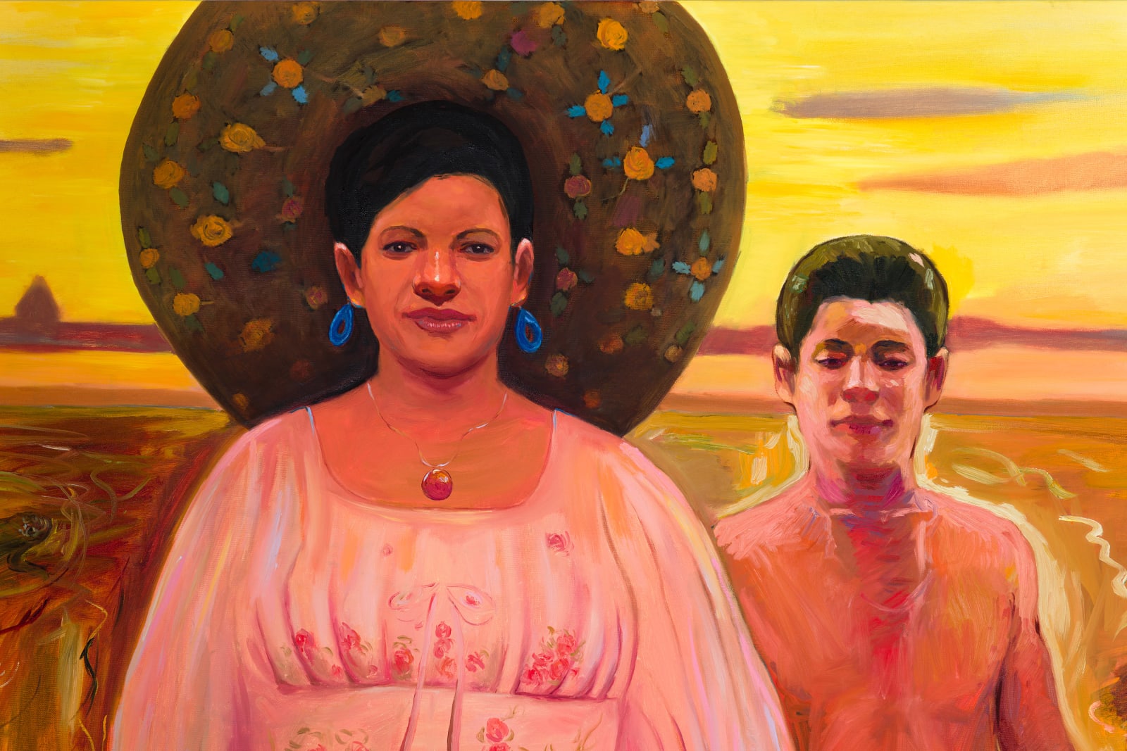 Orlando Almanza, Tarde de Domingo en el Río Yáquimo - Sunday afternoon on the Yáquimo River, 2024