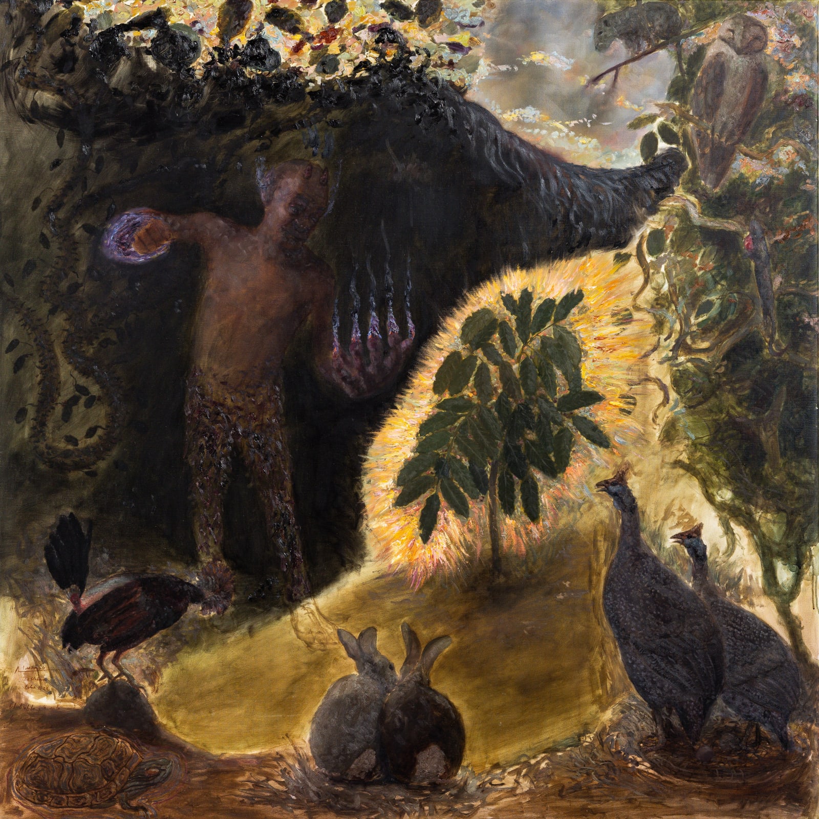 Orlando Almanza, The Devil and The Guao Plant, 2022