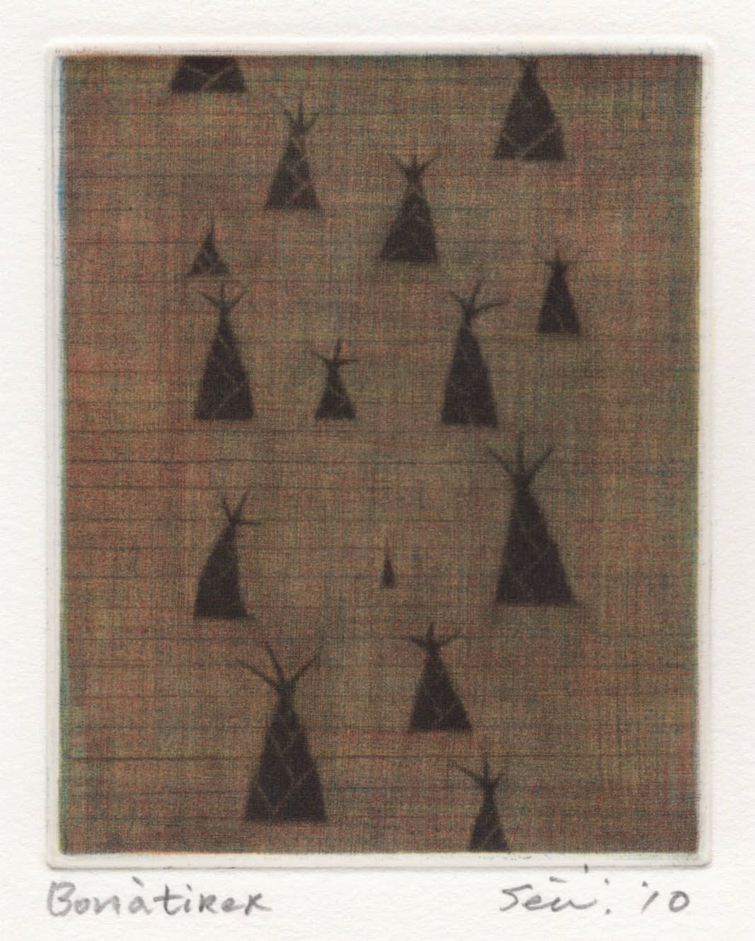 Seiichi Hiroshima, Takenoko-Yama (Bamboo Mountain Shoots), 2010