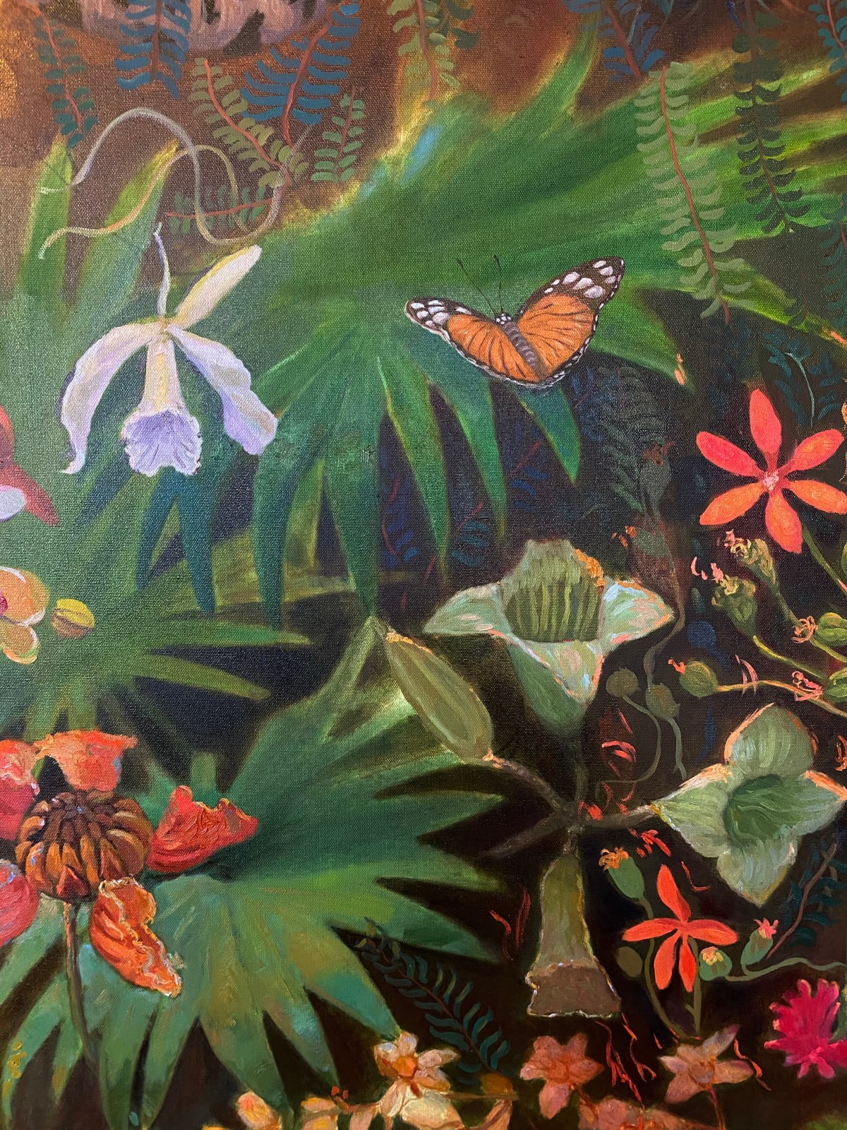 Orlando Almanza, King of the Dark, Lush Forest, 2023