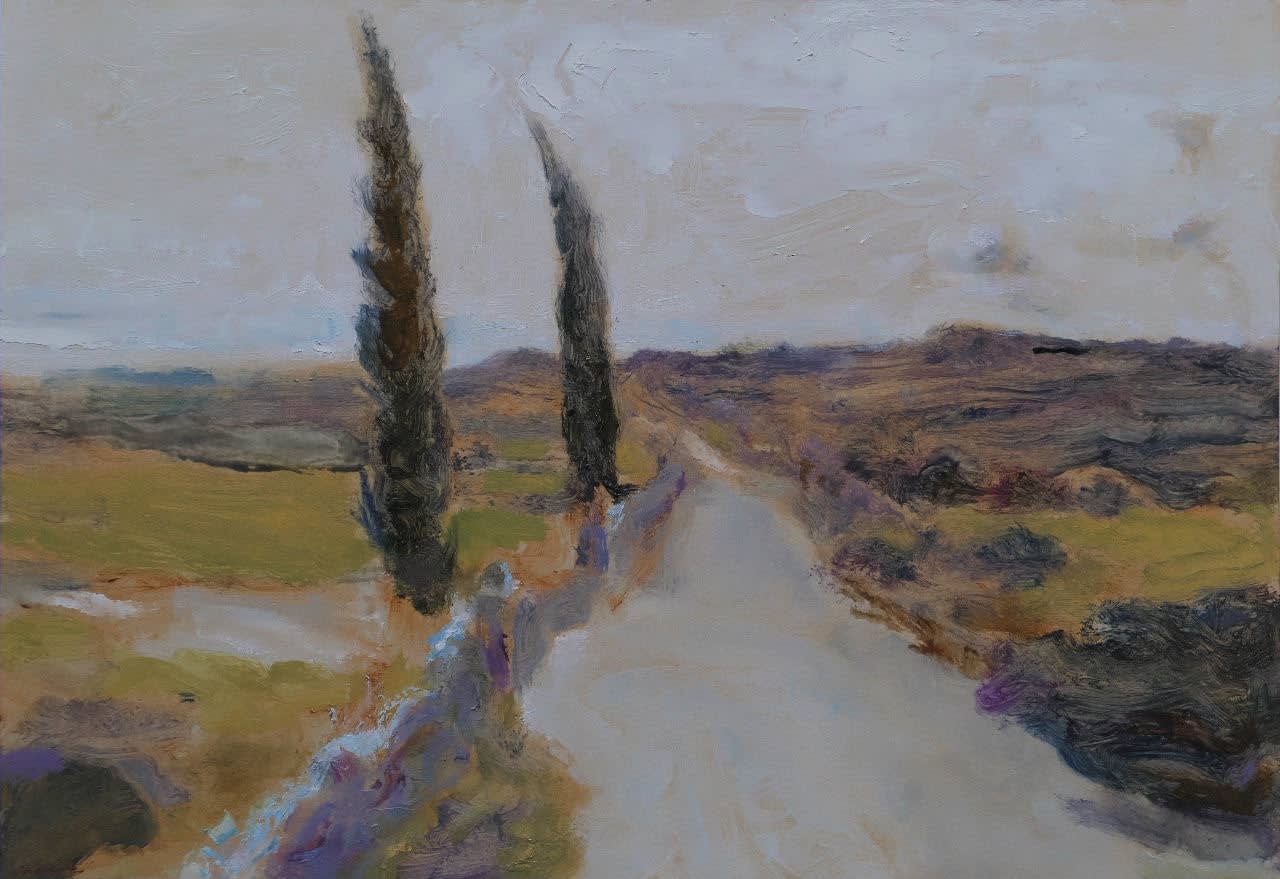 Kevin Kadar, Lungo una Strada di Campagna, III, 2024