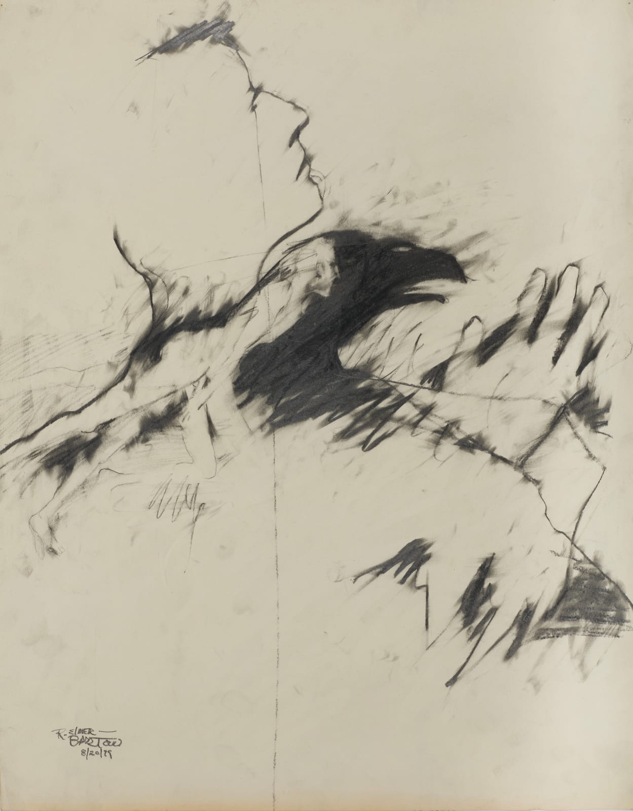 Rick Bartow, Raven Transformation, 1979