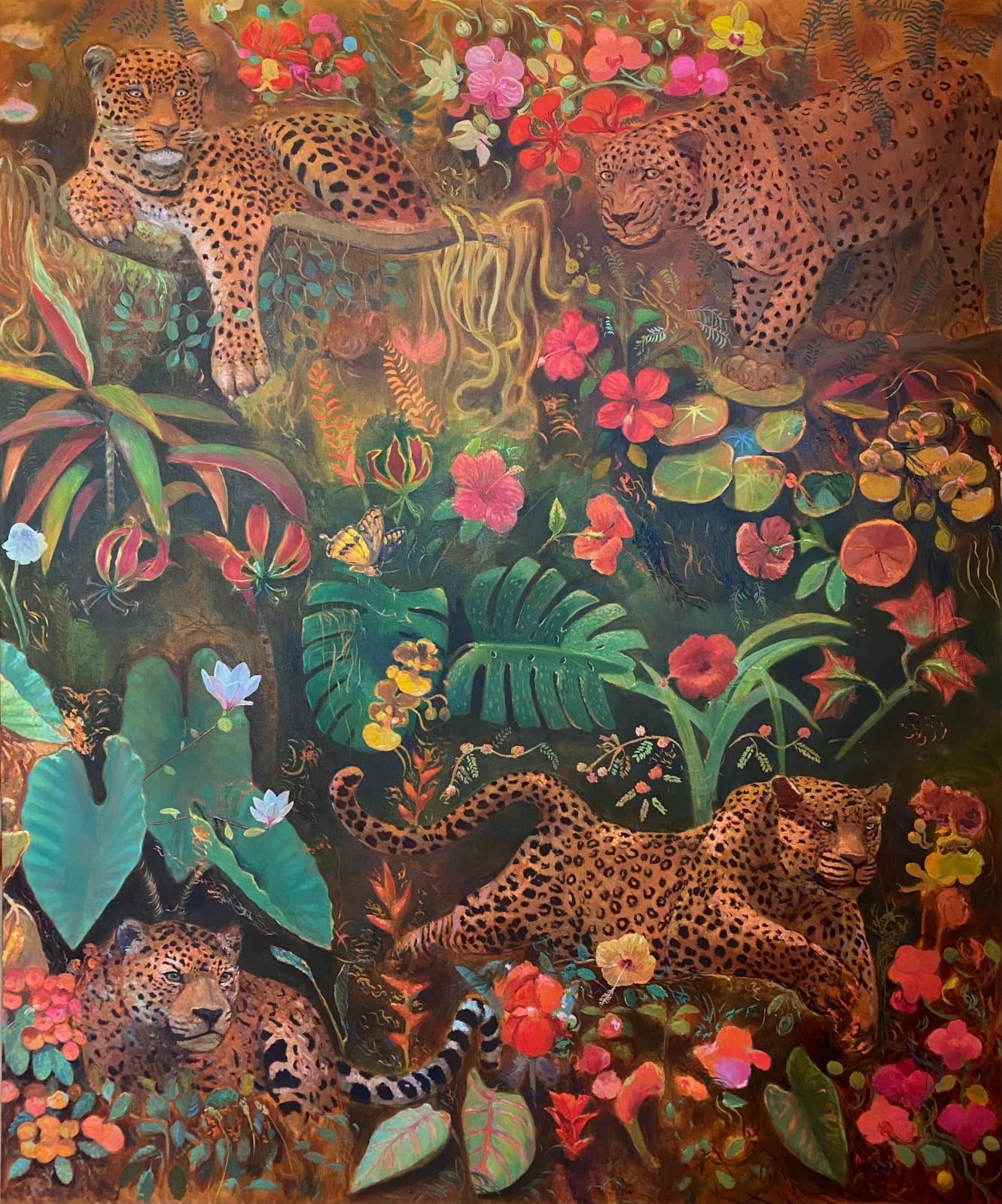 Orlando Almanza, King of the Dark, Lush Forest, 2023