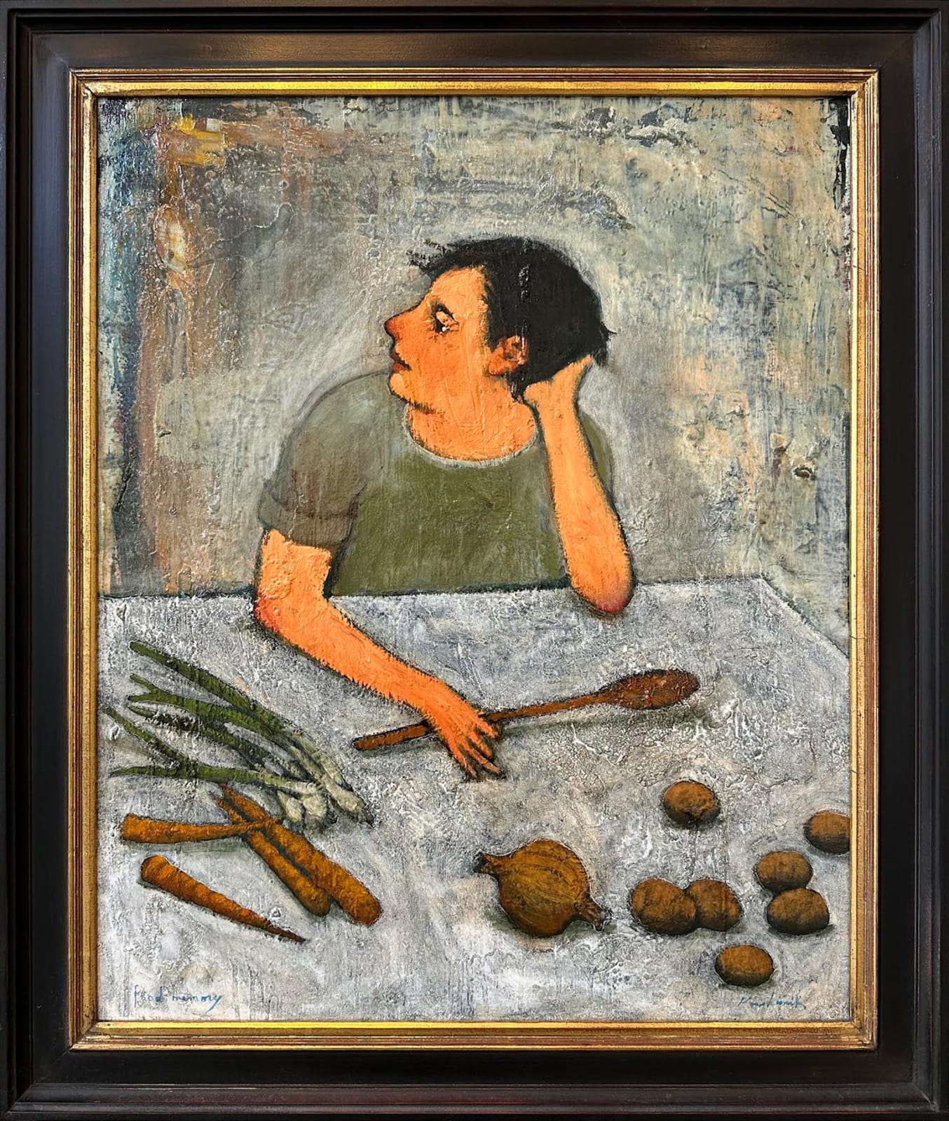 Brian Kershisnik, Food Memory, 2025