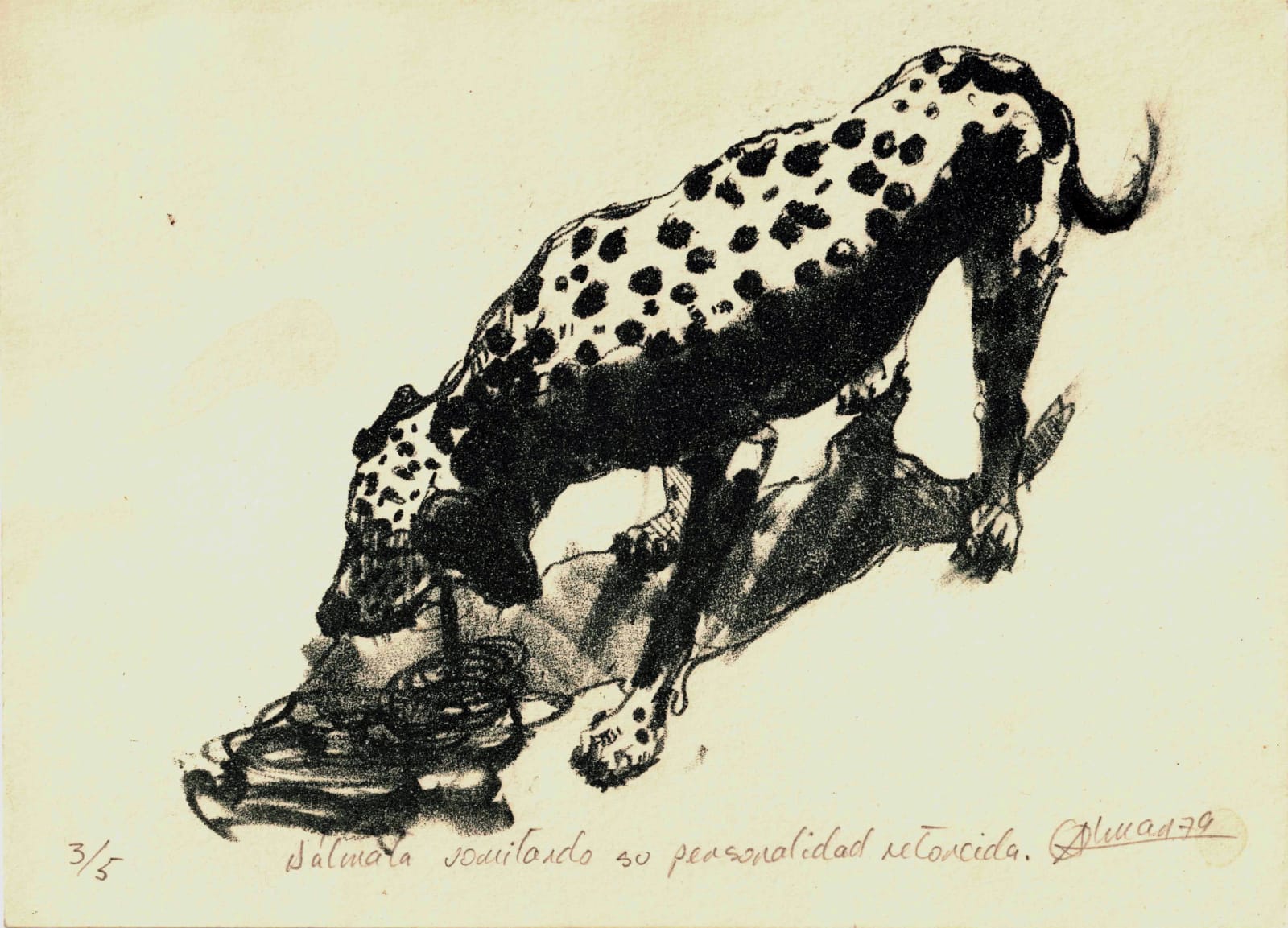 Orlando Almanza, Dalmata Vomitando Su Personalidad Retorcidad