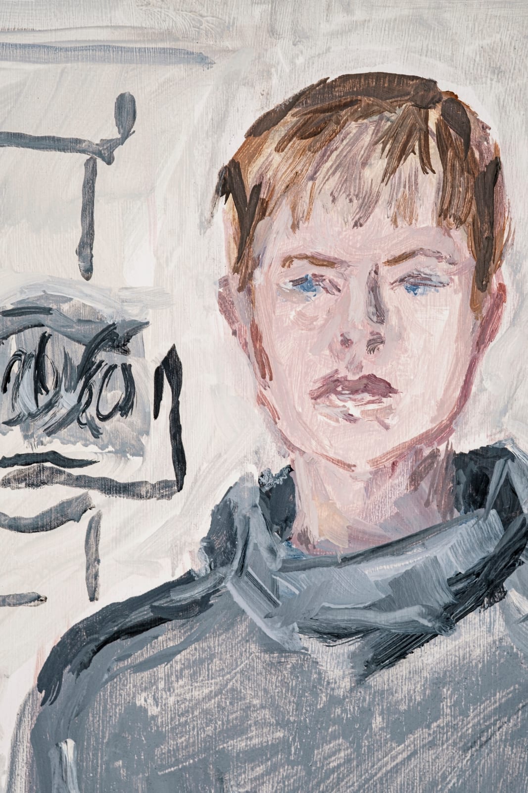 Jean Philippe Delhomme, Fransiska in grey, 2021