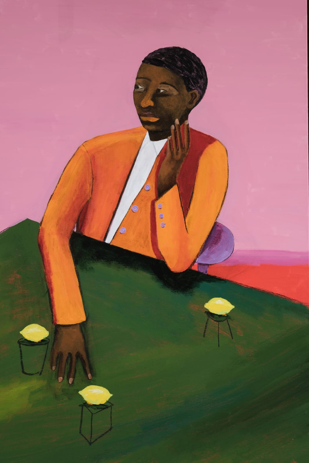 Lubaina Himid, Bitter Battles, 2023