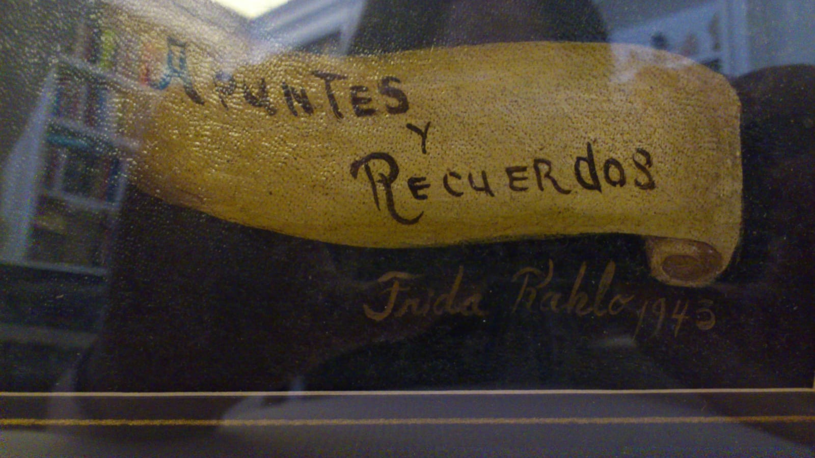 Frida Kahlo, Apuntes y recuerdos, 1943