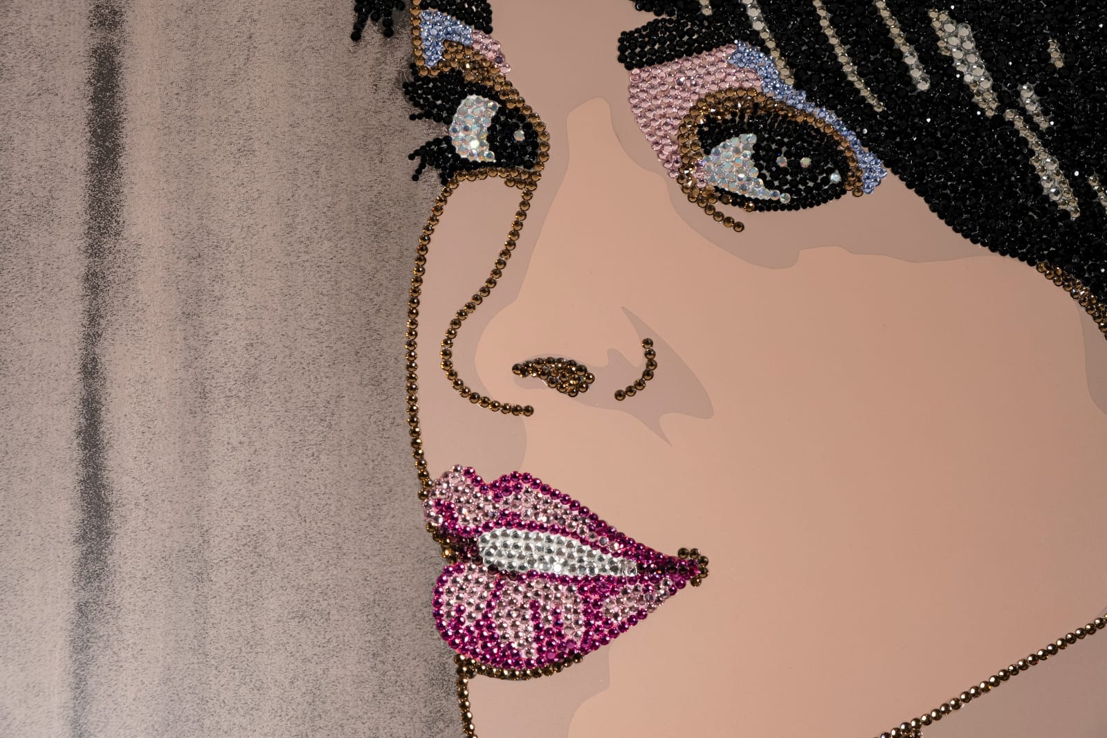 Mickalene Thomas, Portrait of Kerri #2, 2019