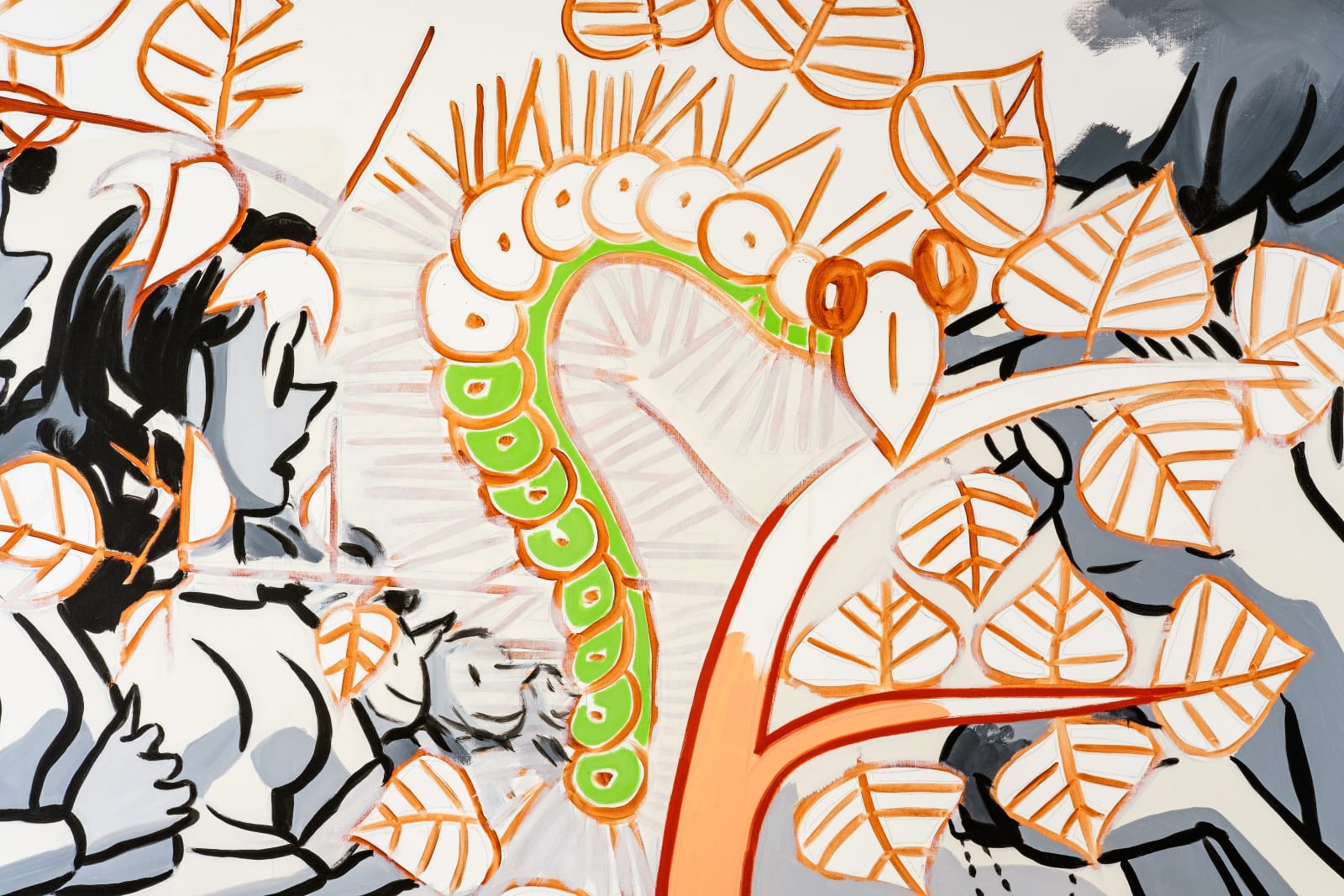 David Salle, Tree of Life #15, 2021
