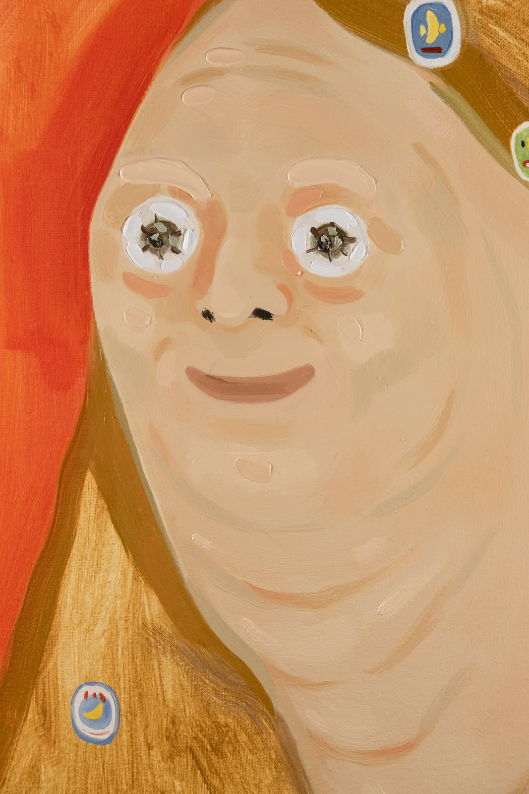 Gina Mier, Fruit stickers, 2019