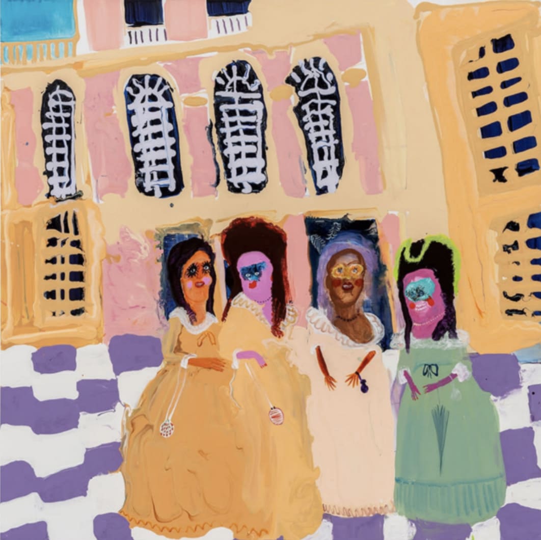 Genieve Figgis, Ladies at Versailles, 2022