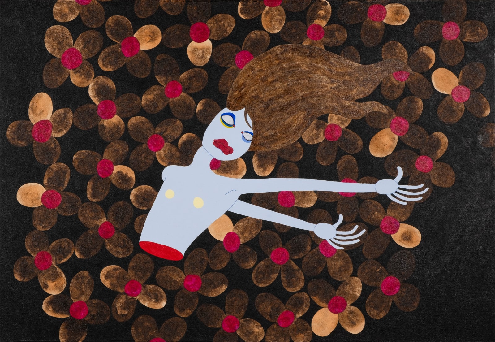 Penny Goring, Plague Flowers, 2018