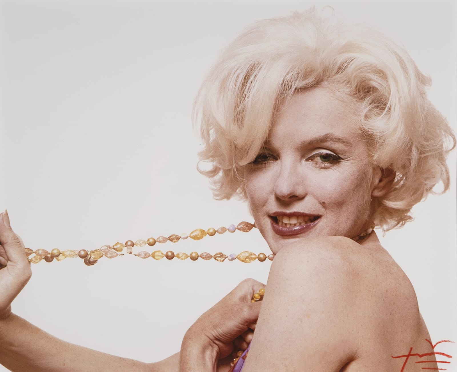 Bert Stern, Marilyn Monroe with jewels, from The Last Sitting for 