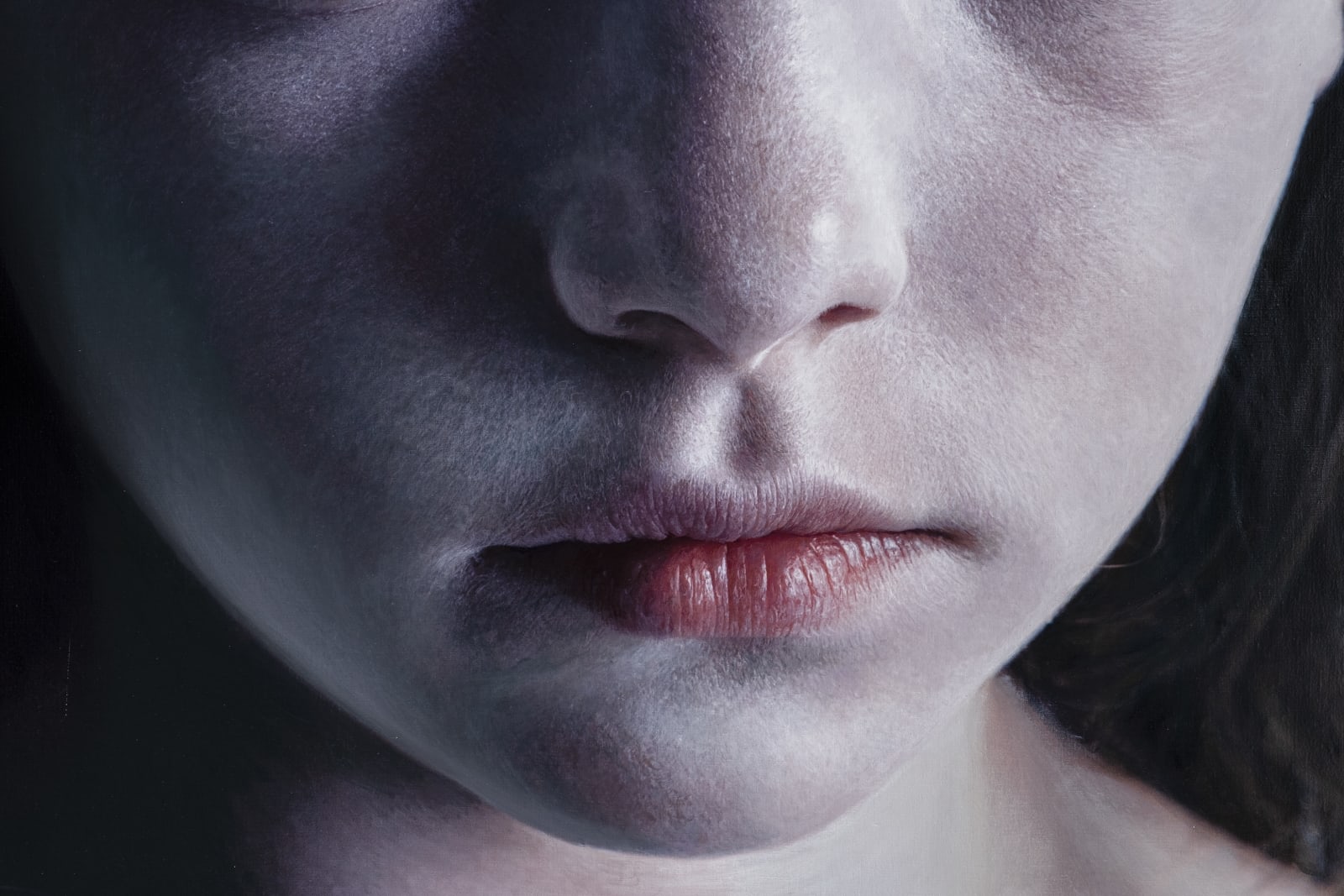 Gottfried Helnwein, Head of a Child 15 (Molly), 2012