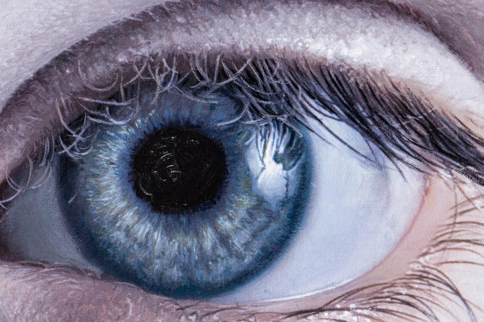 Gottfried Helnwein, Head of a Child 15 (Molly), 2012