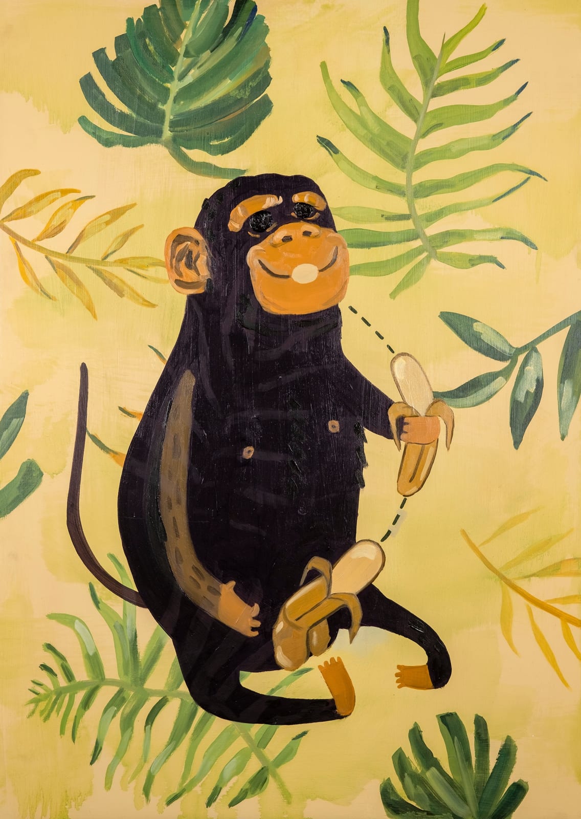Gina Mier, Eating Bananas, 2016
