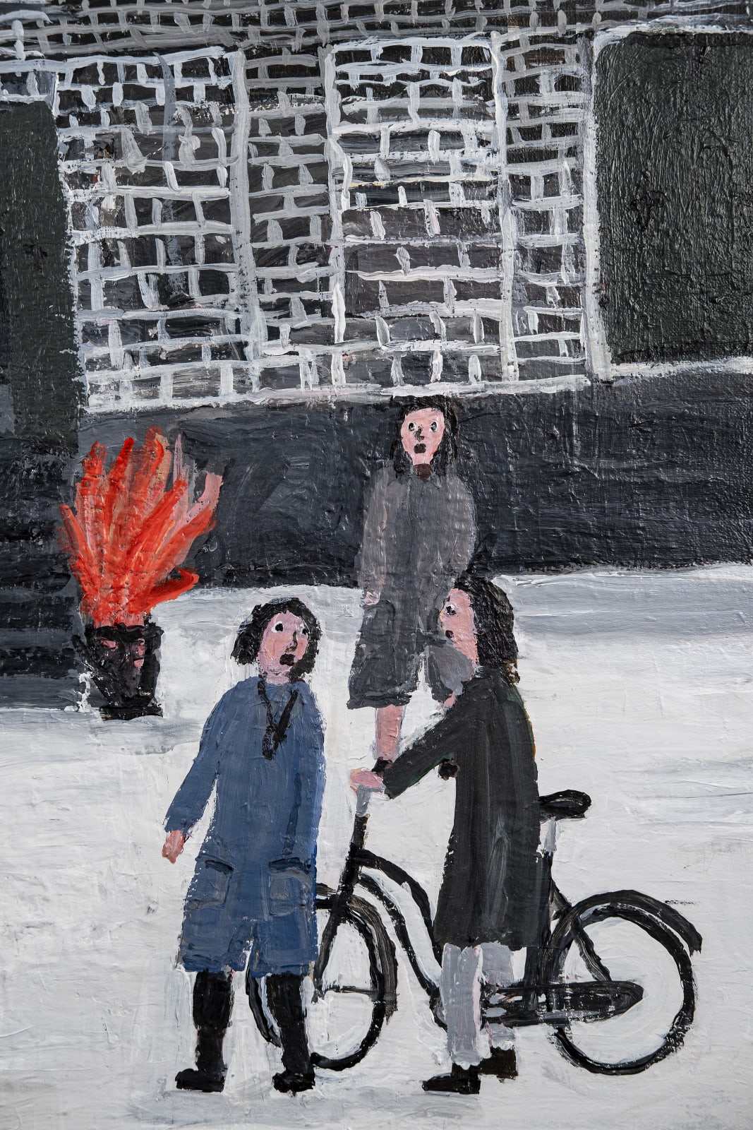 Kent Iwemyr, Would you like to see my new oil painting, 2019