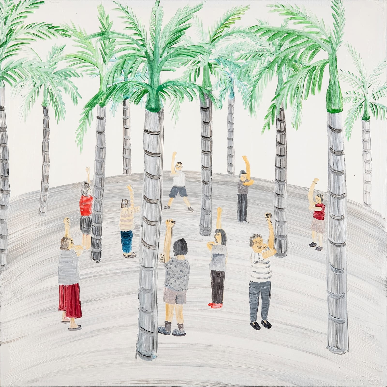 Huang Hai-Hsin, Da-an-Park #6, 2018