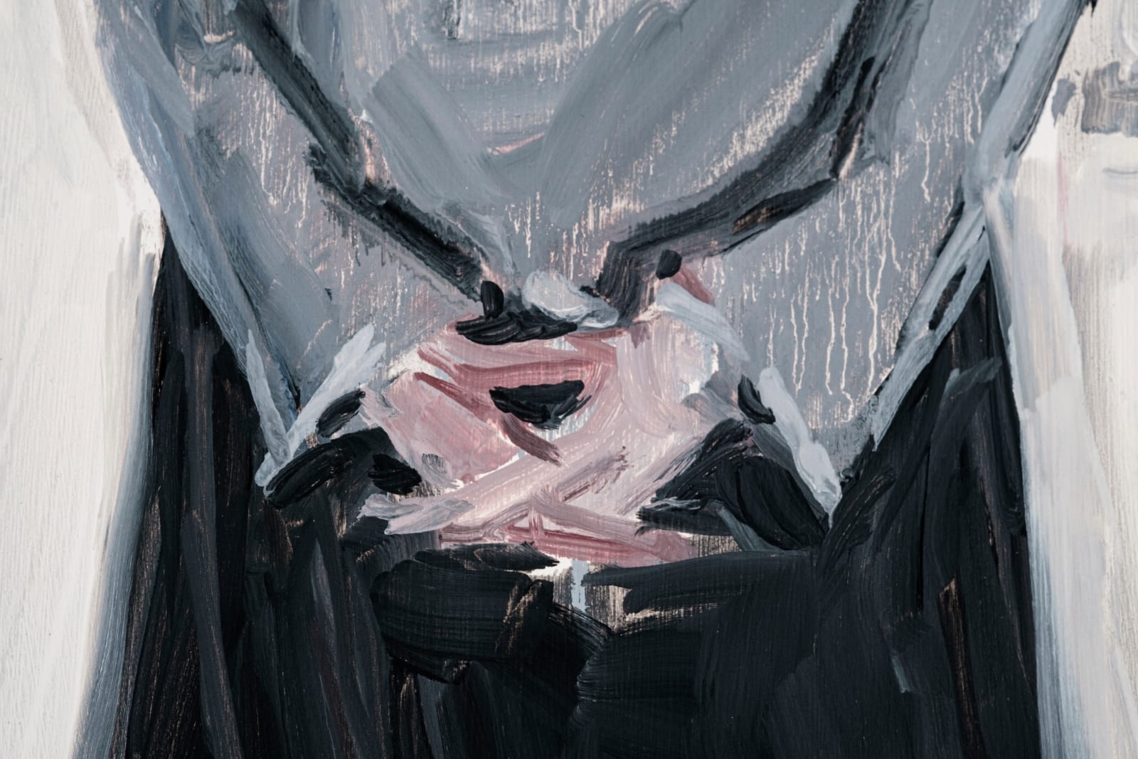 Jean Philippe Delhomme, Fransiska in grey, 2021