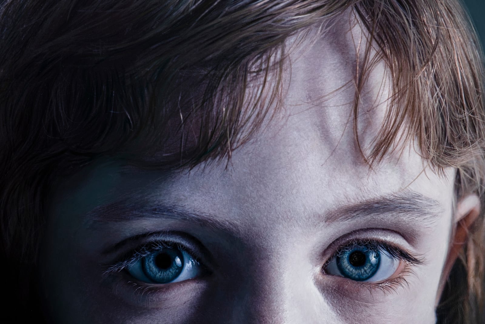 Gottfried Helnwein, Head of a Child 15 (Molly), 2012