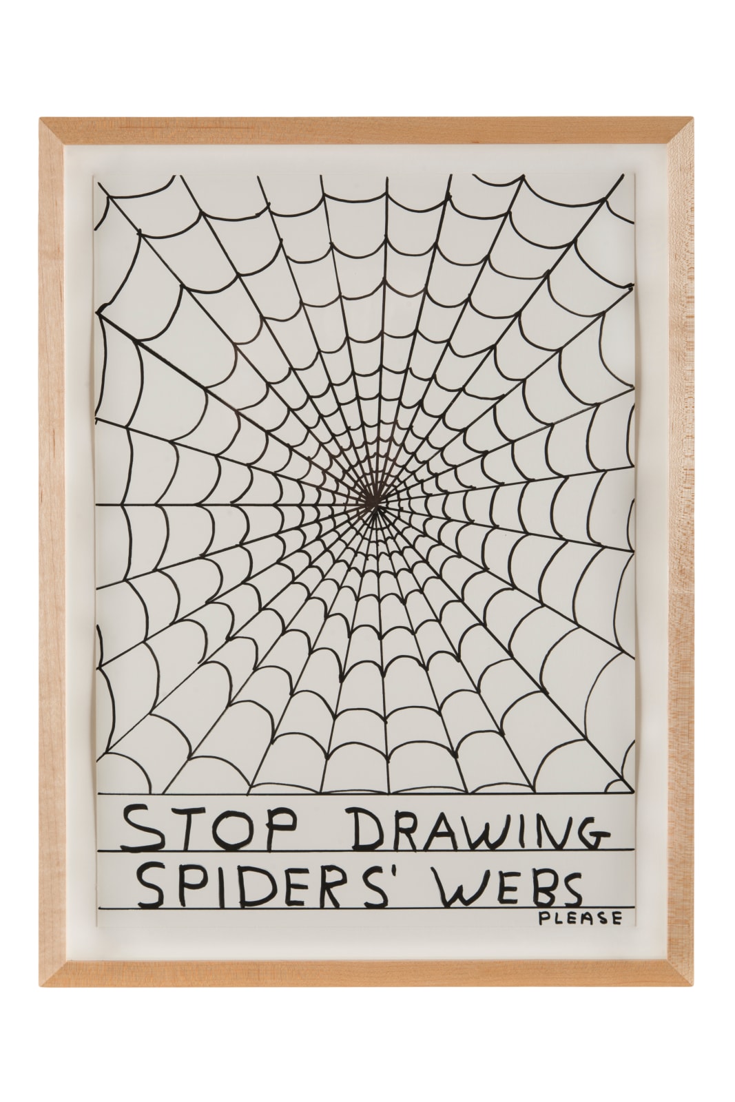 David Shrigley, Untitled (Stop drawing...), 2013