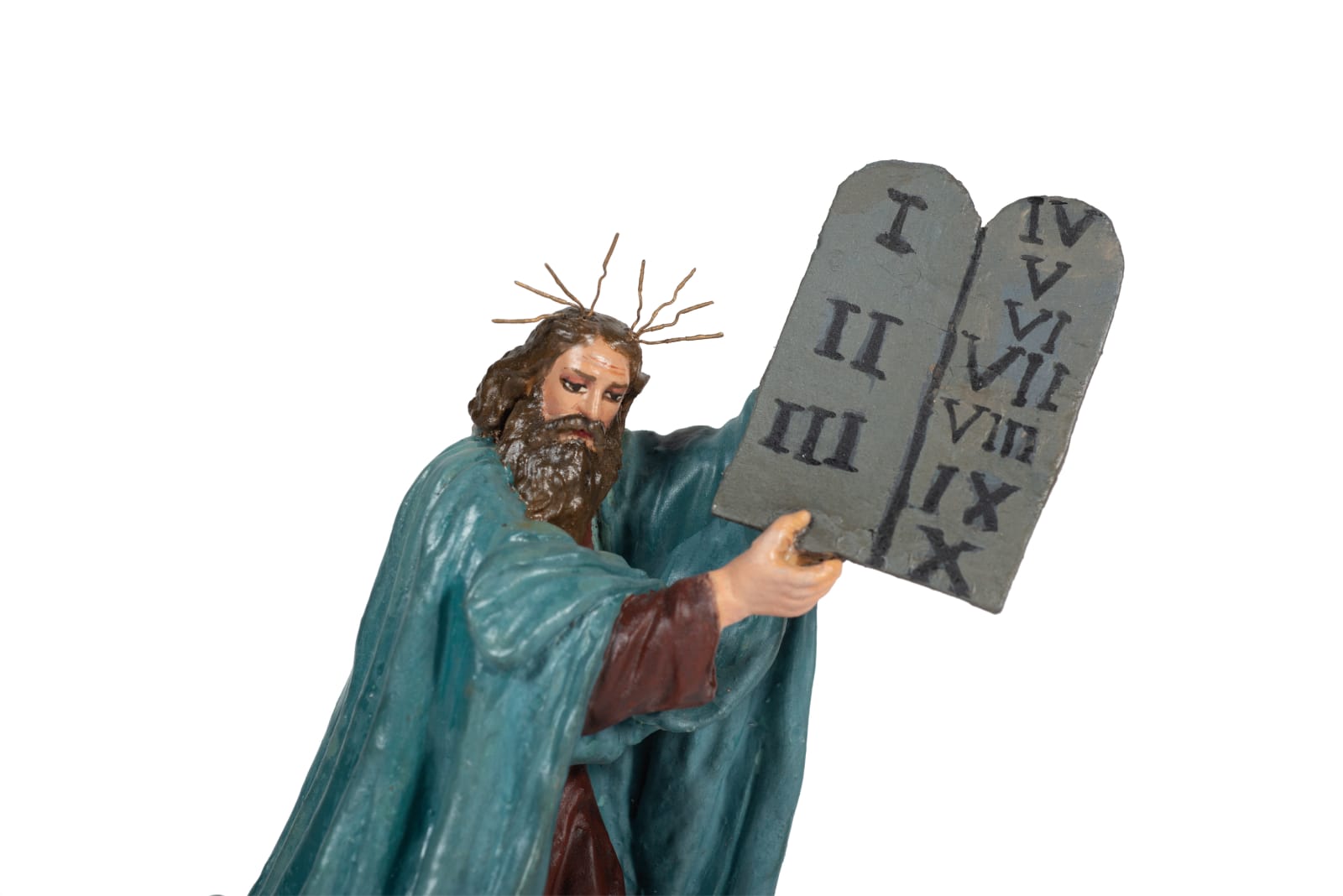 Moisés recibe las tablas de la Ley, S.XX